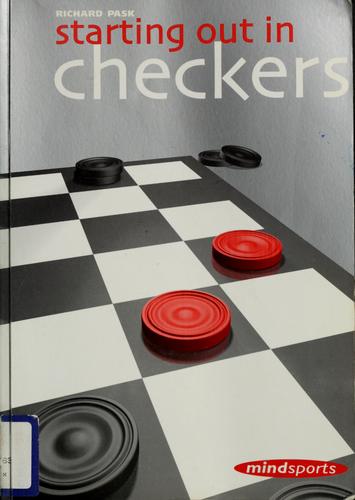 Cover of Starting Out in Checkers by Richard Pask, shown as an example of a strategy book to preview before buying